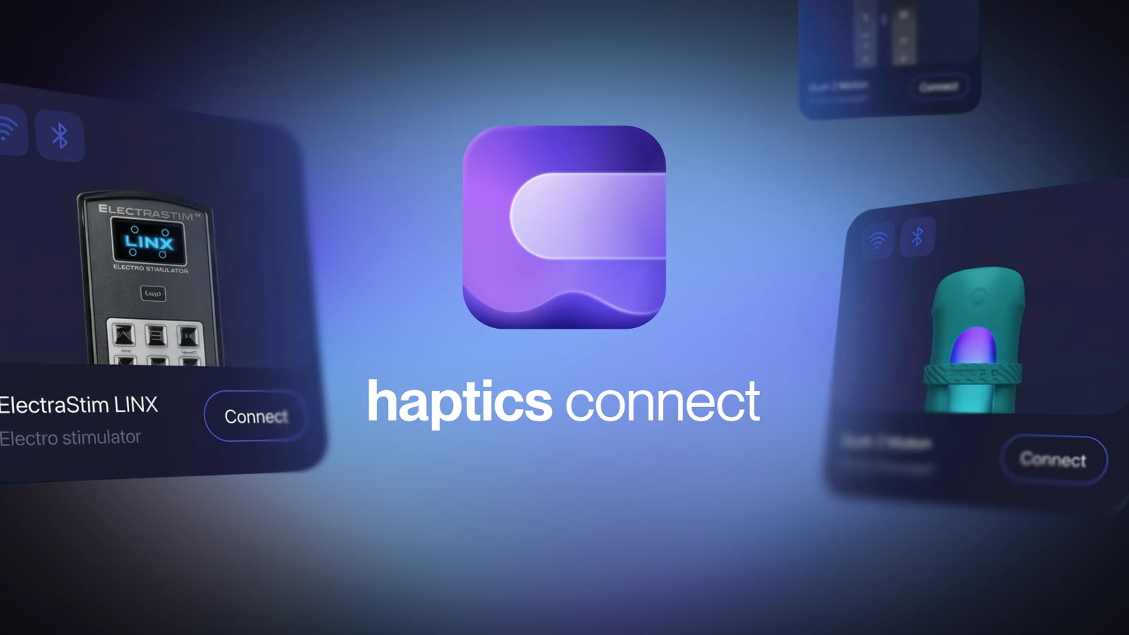 Haptics Connect Adds Support for ElectraStim Linx and Lovense Gush 2