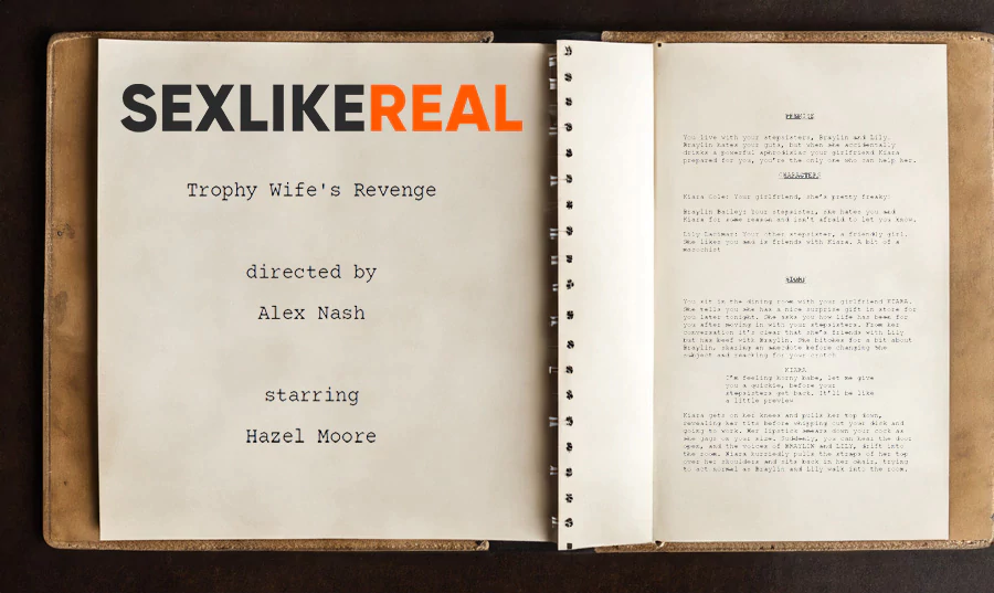 Take a look at two VR porn film scripts!