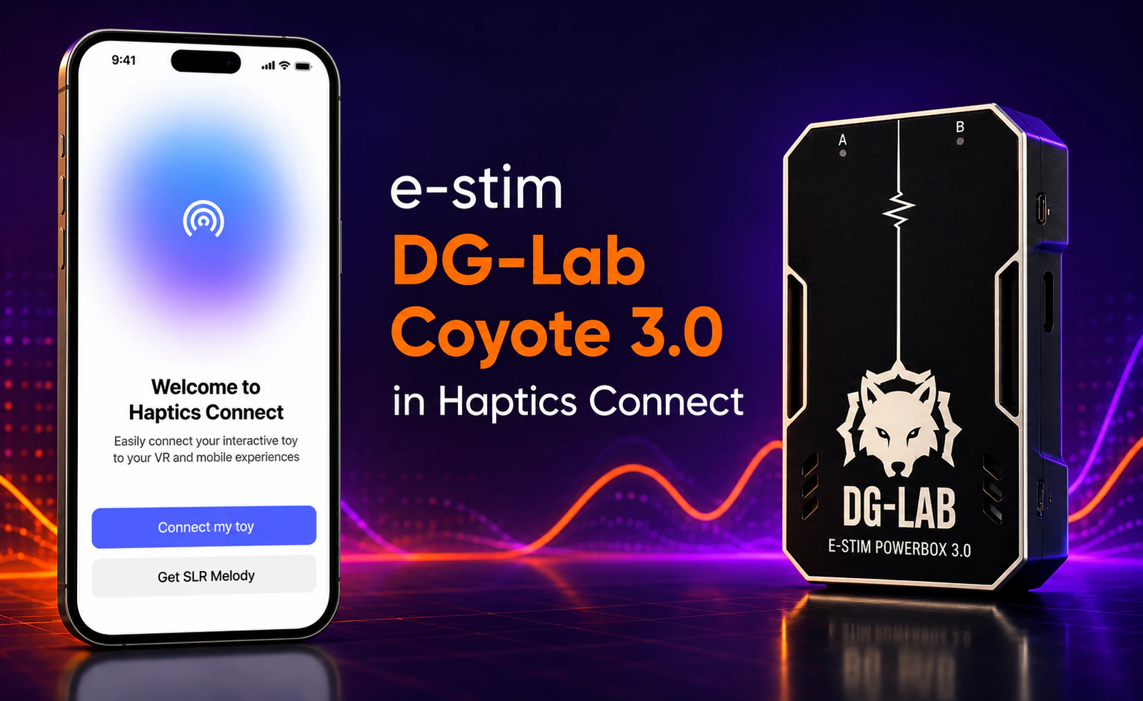 Haptics Connect Now Supports e-stim DG-Lab Coyote 3.0