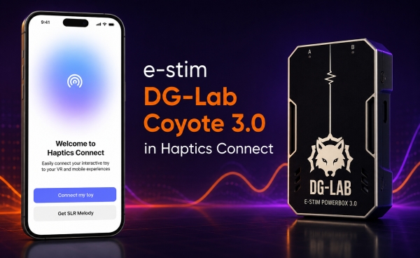 Haptics Connect Now Supports e-stim DG-Lab Coyote 3.0