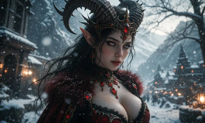 The Horned Queen Of Winter