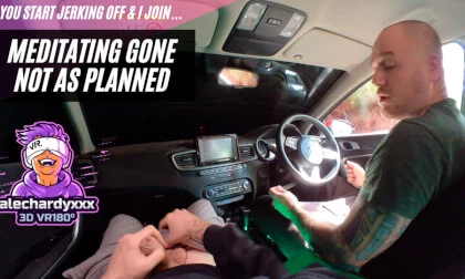 Jerking Off Together In My Car