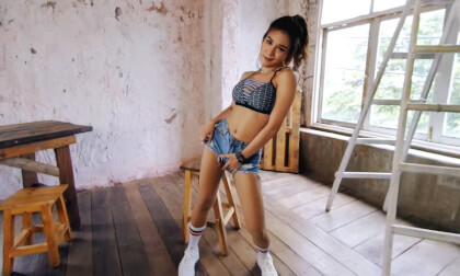 Watch Me - Aum; Exotic Babe Solo Non-Nude Softcore