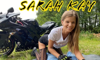Sarah Kay Beautiful Motorcyclist
