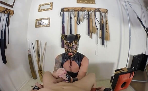 Ms. Muscle Tortures Your Cock and Balls