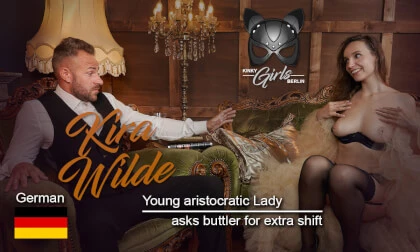 Young Aristocratic Lady Asks Butler For Extra Shift