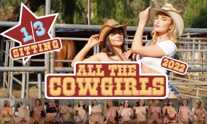 ALL the sitting Cowgirls 2022 vol 1 / 3 