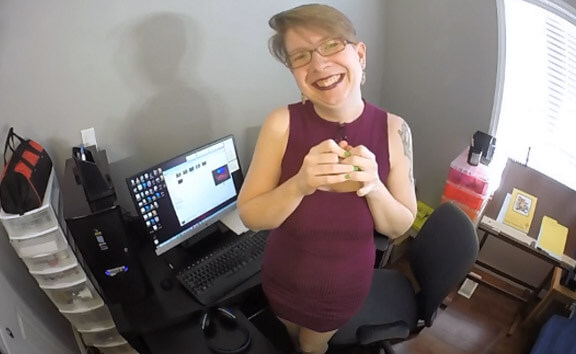 You Catch Ms. Savage Being Naughty at Work