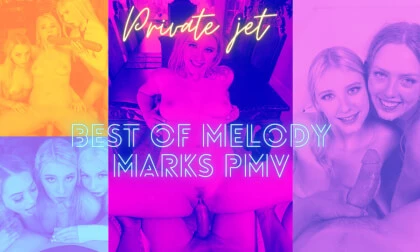 Melody Marks - Best moments VR PMV by private jet