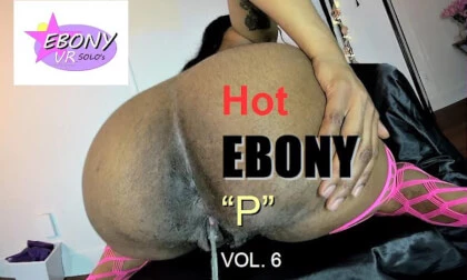 Hot Ebony "P" Vol. 6 - Ebony Golden Wetness Rewind & Slo-mo