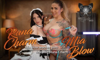 Mia Blow Teaches Porn To Runa Charm Pt. 1