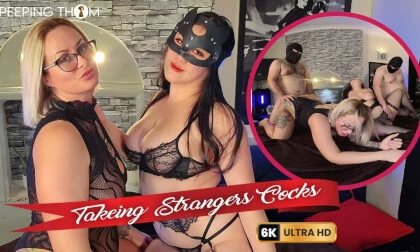 Taking Strangers Cocks Swingers Party