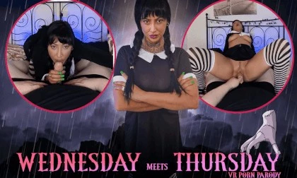 Wednesday Meets Thursday - Cosplay Parody