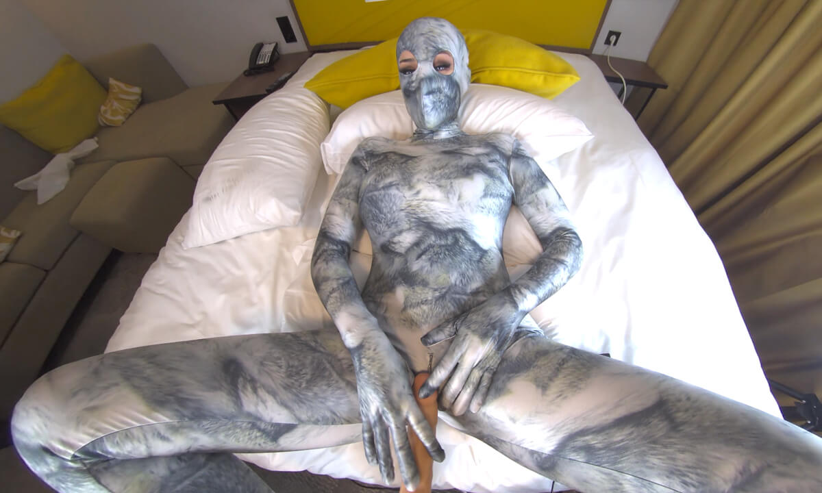 Realistic wolf costume for sale