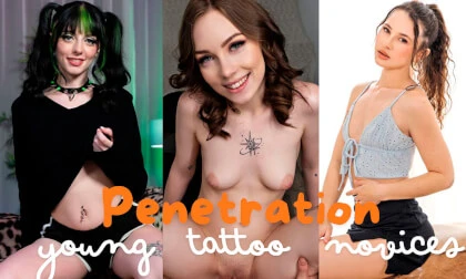Penetration Of Young Tattoo Novices