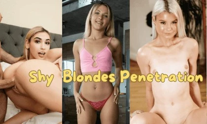 Shy Blondes Penetration