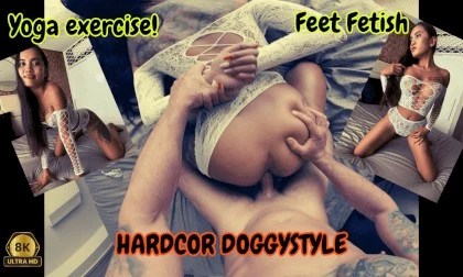 Yoga Feet fetish Hardcore DoggyStyle