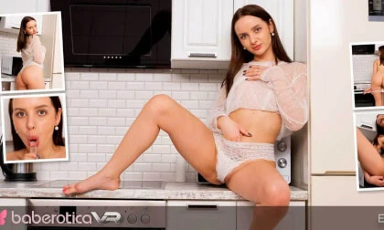 Eva Lanis Spreads Her Legs And Shows Her Sweet Hot Hole