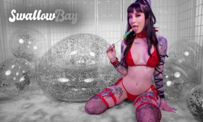 Cum Begging Slut Charlotte Sarte Takes a Load from You | Passthrough