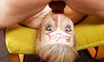 Skinny Girl Gets Extreme Face Fucked