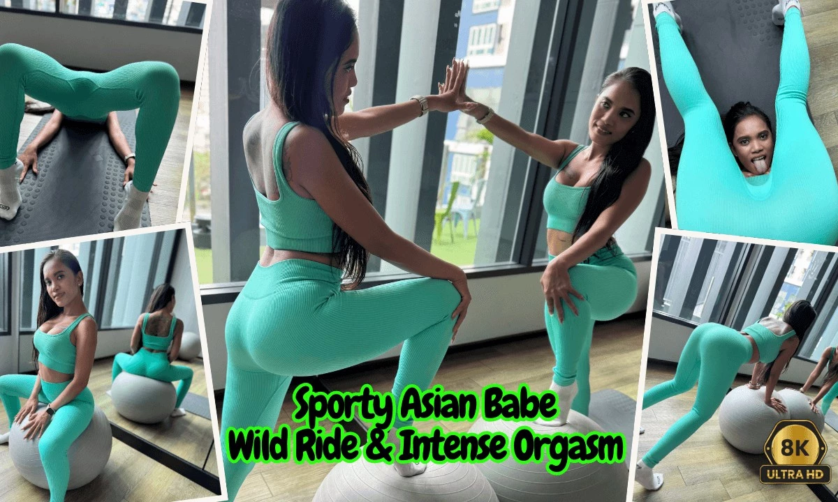 Cherry Lee – Sporty Asian Babe, Wild Ride & Masive creampie