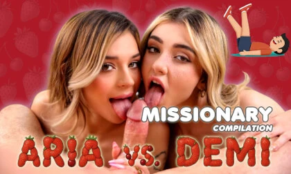 Aria vs Demi - Taboo Missionary Compilation