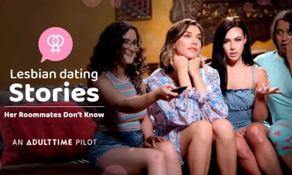 Lesbian Dating Stories - Her Roommates Don't Know