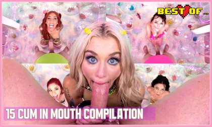 15 Cum In Mouth Compilation