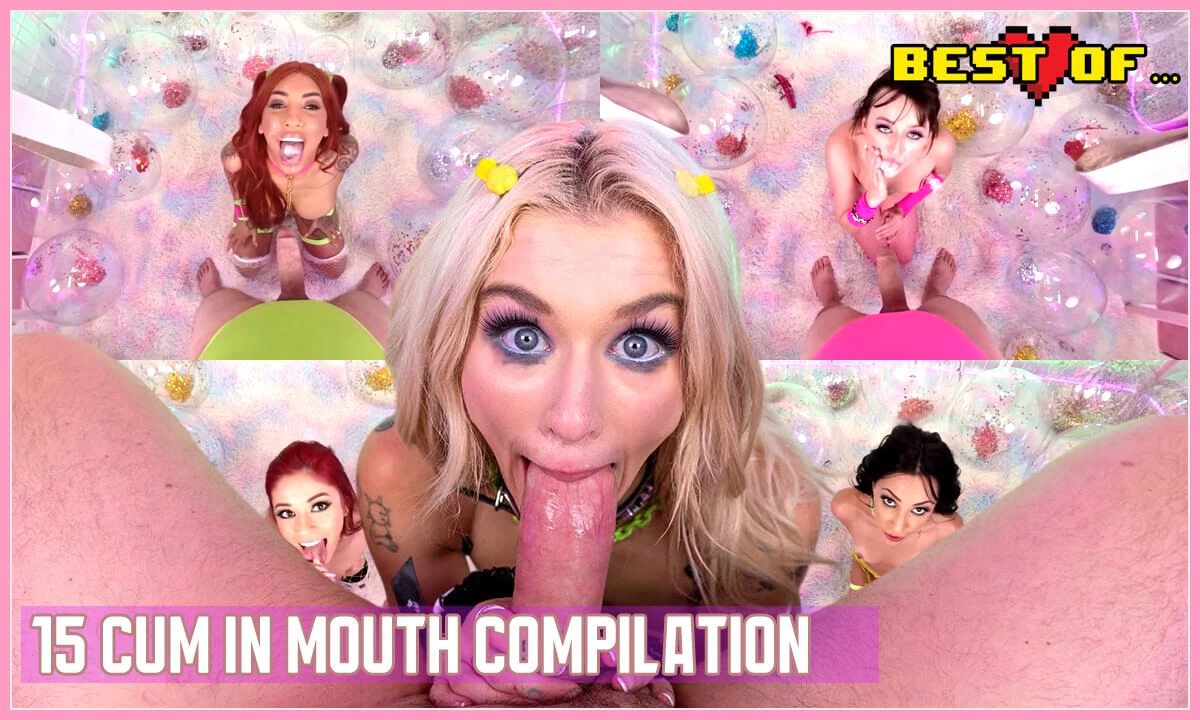 15 Cum In Mouth Compilation
