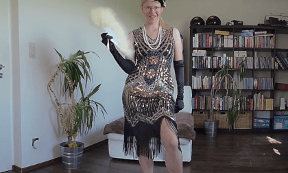 20er Jahre Girl Wichst mit Dir (alte Quali)