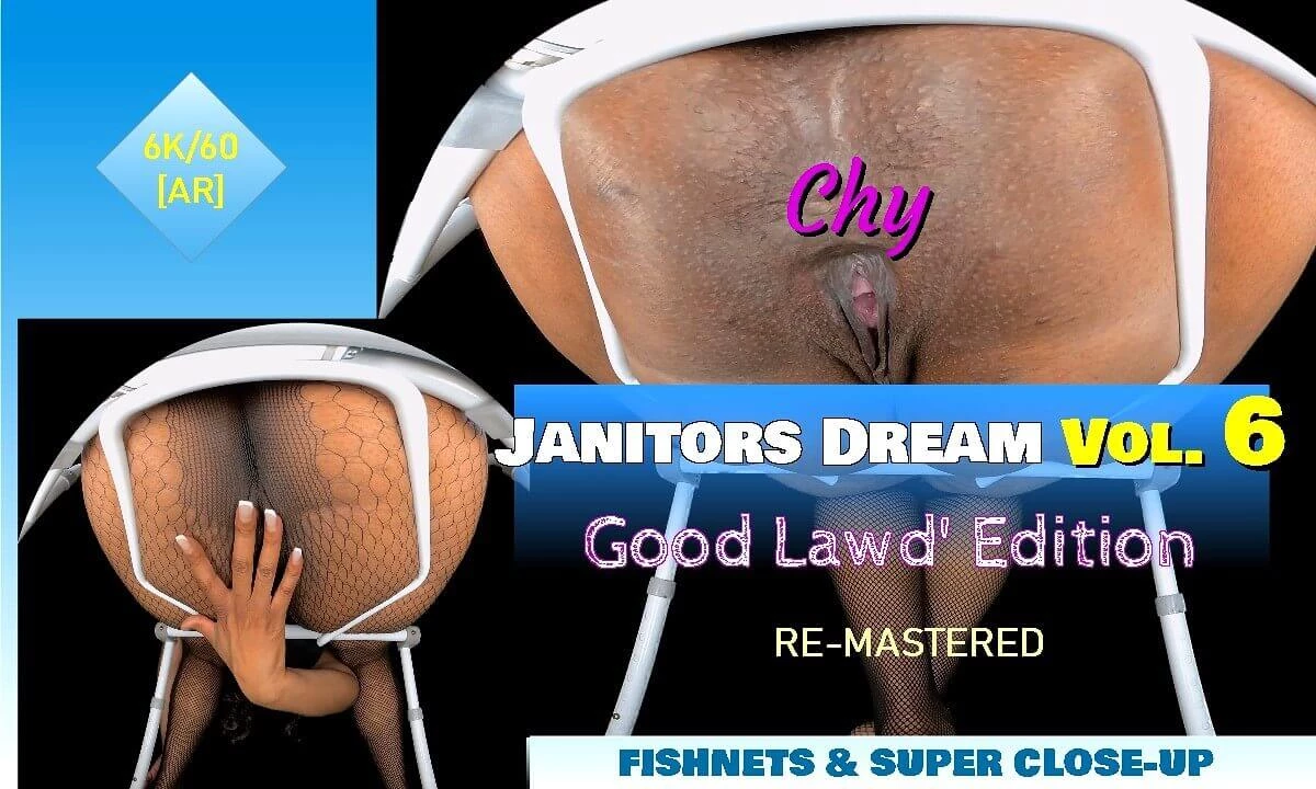 Janitor's Fantasy Vol. 6 - Thick BBW Fishnets & Gaping Up-Close Asshole [Re-Mastered]