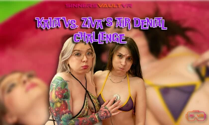 Kaiia Eve and Ziva Fey - Kaiia vs. Ziva’s Air Denial Challenge