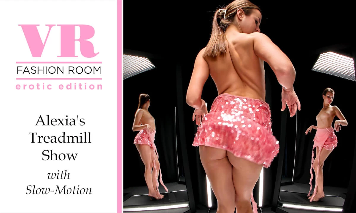 Alexia's Treadmill Show (With Slowmo)