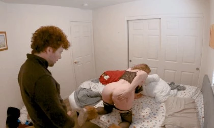 Stepmom's Back Hurt But She's Too Horny