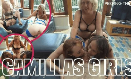 Camillas Girls - Three Girls One Cock!