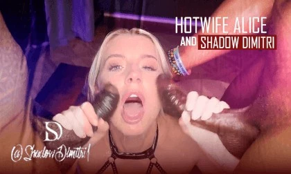 Hotwife Emily Walters Gets Her Face Covered by 2 Bbcs