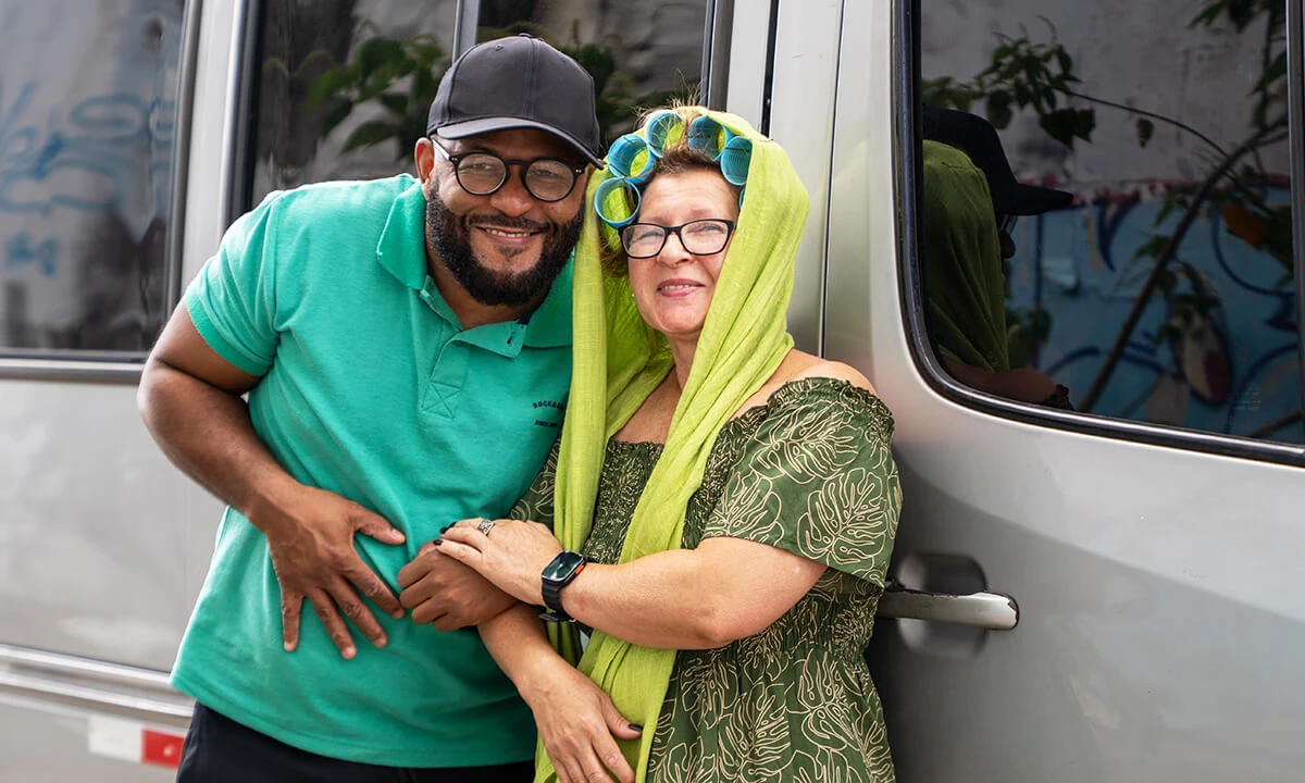 Fat Granny Picked Up From Street For BBCAnal