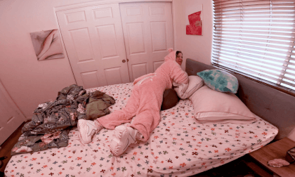 Stepbrother And Stepsister Playing Around And Having Sex Before Trick Or Treating