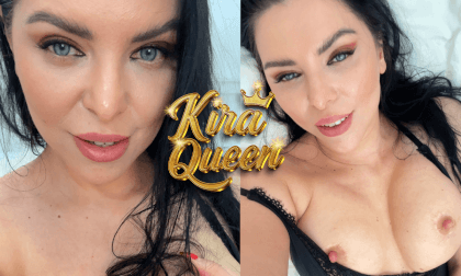 Big-Titted Kira Queen’s Pussy Is Wet While Thinking About Your Cock!