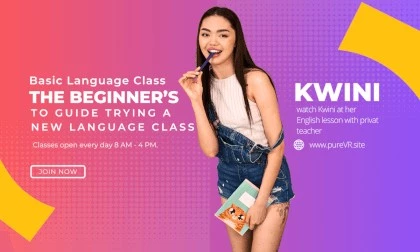 Innocent Tutoring Turns Tempting: Kwini Kim's English Lesson