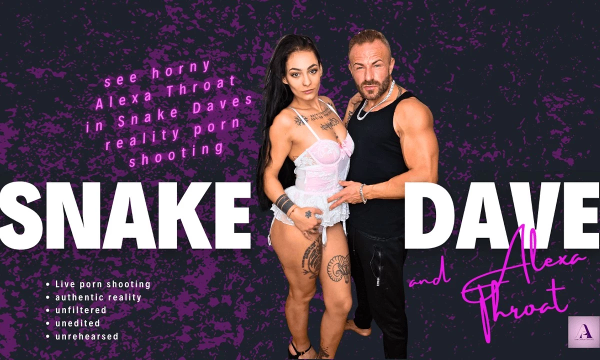 Behind The Lens: Alexa Throat Meets Snake Dave