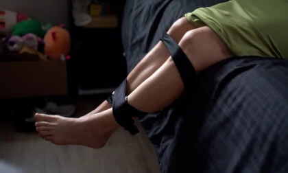 Tied Up And Struggling