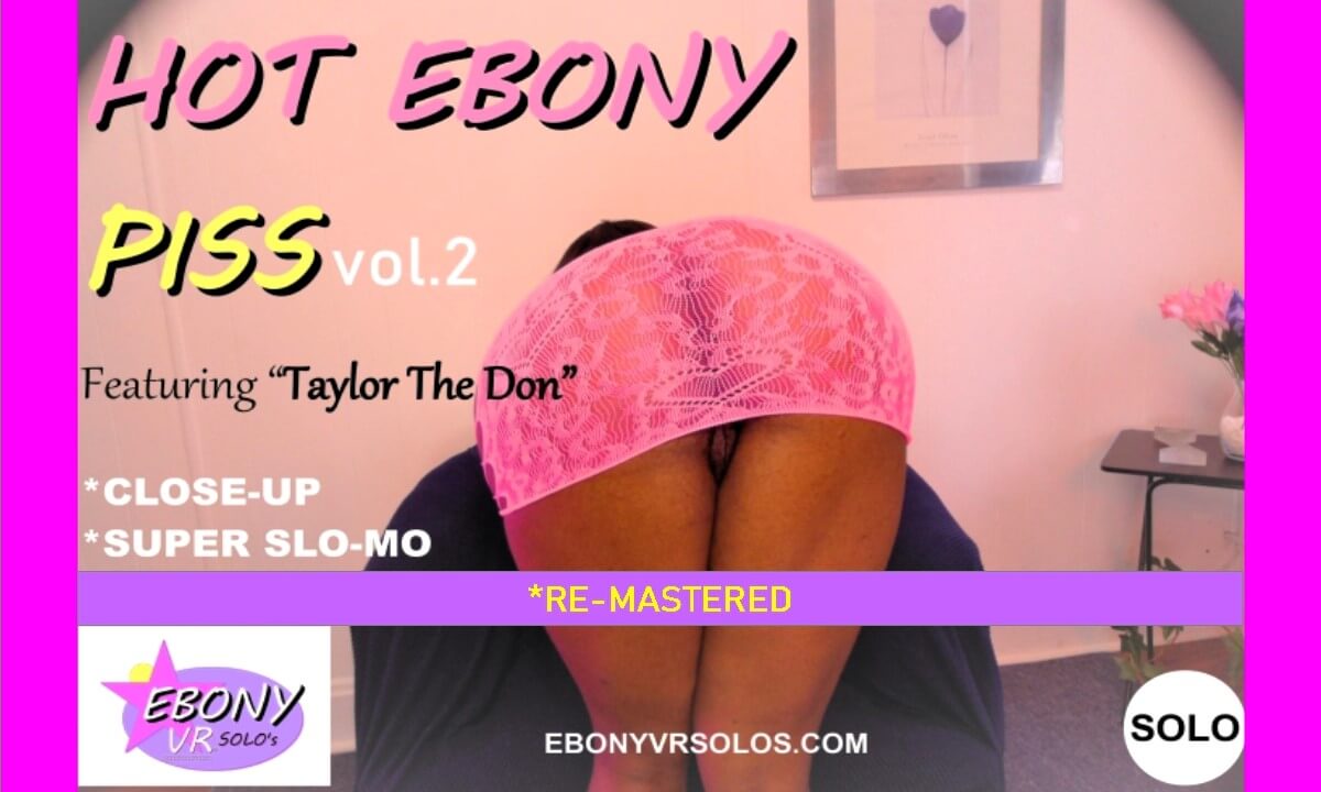 Hot Ebony "p" Vol. 2 - Huge Tits Ebony Play & Shower [Re-Mastered]