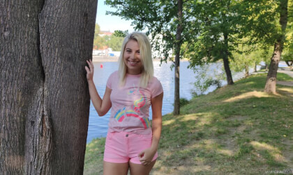 Horny 18 Year Old Lilly Wants a Third Cumshot