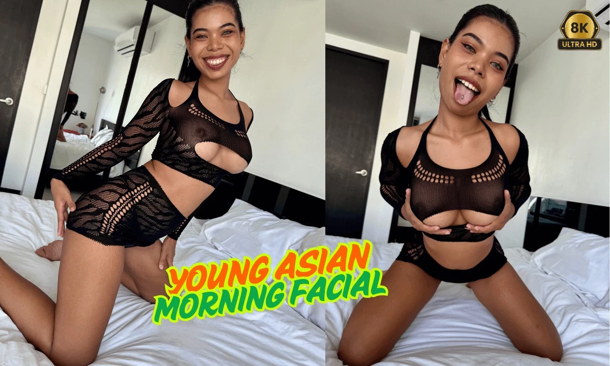 Young Asian Morning Facial VR Porn Video