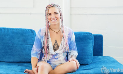 Pixie Lehaj Oils Up Her Pussy