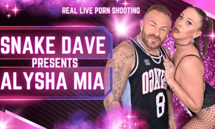 Alysha Mia's Porn Casting With Snake Dave