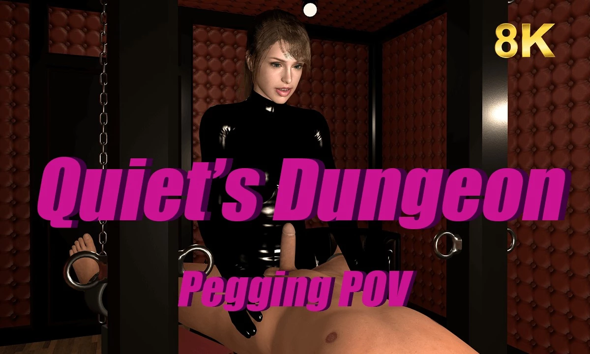 Quiets Dungeon - Pegging POV VR Porn Video