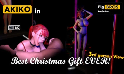 Akiko - Best Christmas Gift Ever! - 8k - 3rd Person View