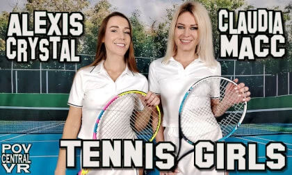 Alexis Crystal And Claudia Macc: Tennis Girls